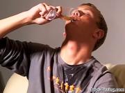 Twink piss connoisseur facialized after passionate bareback