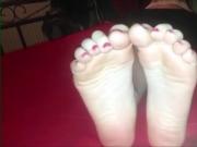 Antonia's creamy feet