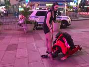 Public Humiliation of a male slave 2