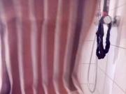 guy in brown undie in shower