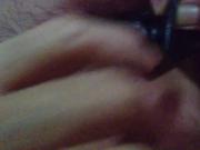 Playing pussy with anal plug 1