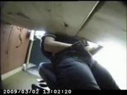 Under desk masturbating COMPLETE WITH SCREAMING ORGASM!!!
