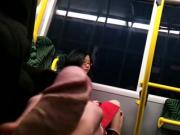 Public masturbation in the bus