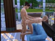 Sims 4 Daddy fucks twink compilation