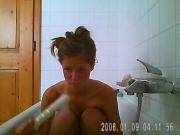 Bathroom Hidden Cam First Time