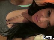 Home movie sex in a hotel with sexy Romi