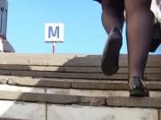 spy stocking slow motion sexy woman romanian