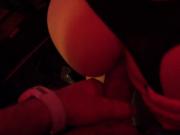 European street stripper wears mask and fucks doggy in pov