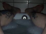 Cum in bath