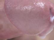 jacking off and shooting semen