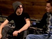 Dominated twink has his asshole nailed raw in doggy position