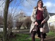transgender travesti sounding urethral outdoor lingerie 11a