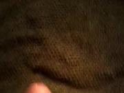 Closeup Blasting Cum Over A Towel