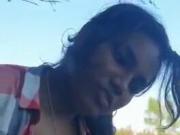 Jaffna girl outdoors
