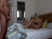 winnixe gets fucked by two lovers