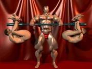 Cartoni Porno Gay: Bodybuilding