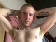 Hungarian guy striptease and he shake for you his huge dick