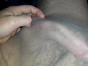Edging and milking cum in pantyhose