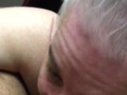 Submissive cocksucker spit