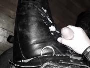 Cum Dump in Leather