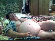 fat granny playing on skype 2