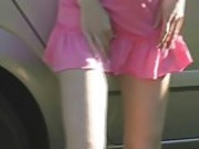 Outdoor fuck in the car