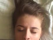Clothed blowjob