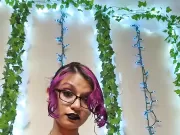 Goddess Rarity is a latex domme that locks you in chastity