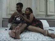 Amateur Indian Couple Honeymoon