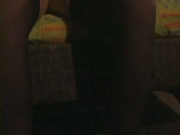 Blonde chick in black stockings o.O