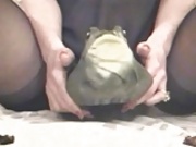 she is very horny...