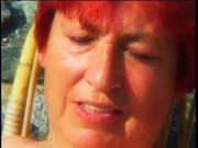 chubby mature redhead fucked outdoors