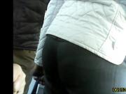 Beautiful Latvian Woman Bus Voyeur Grope Encoxada BBW PAWG