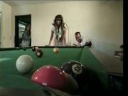 British MILF Nici Stirling gets fucked on a pool table