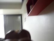 Brasilian bitch rides cock