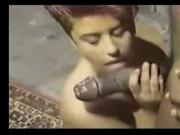 Vintage Woman Handling a BBC