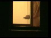 Huge dicked neighbour caught on window 3