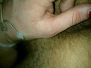 GF fingering my arsehole