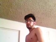 Mexican twink masturbating