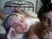 Blonde webcam no sound
