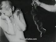 Magician Magically Makes Her Clothes Disappear Vintage