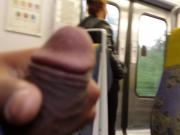 masturbation dans le train