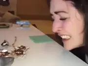 Girlfriend tries bbc