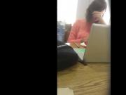 14 min hot teenfeet in library