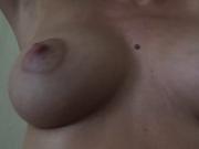 Wife&#039;s heavy tits and big nipples