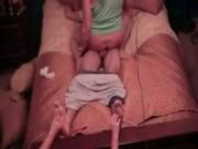 Wife arranges for a threesome for husband