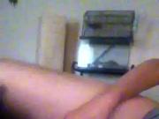 Guy Jacks Dick Looking At Pierced Tits