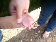 Carol wanks Dave of outdoor