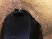 Fucking 43 yr old latina with TV remote