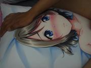 watanabe you dakimakura bukkake1